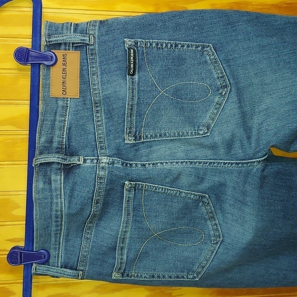 Calvin Klein  blue jeans